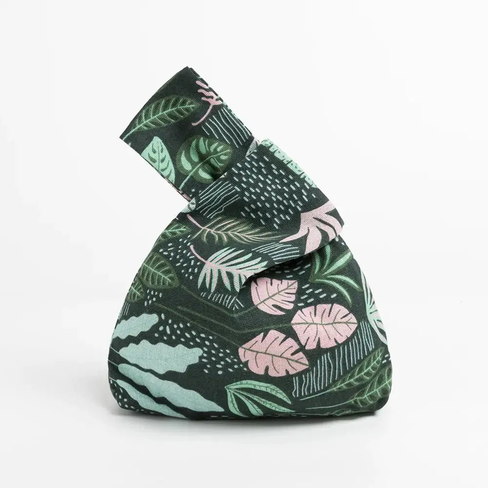 Tropical Forest Knot Bag
